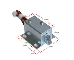 Solenoidilukko 99-S12 12V 0,4A