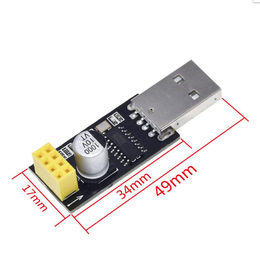 ESP8266 ESP-01 CH340G adapteris USB